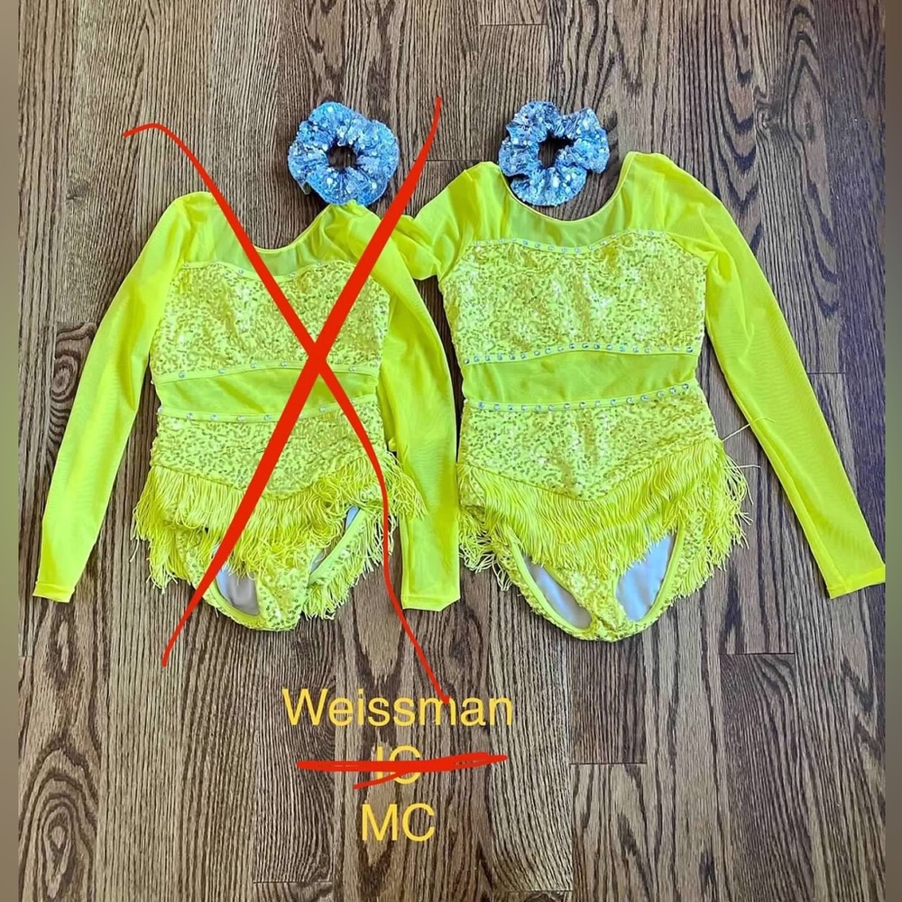 Weissman size medium child dance costume
